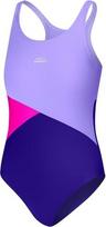 „Aqua-Speed Pola“ maudymosi kostiumėlis, rožinis / violetinis / tamsiai mėlynas, 158 cm