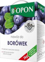 Biopon trąšos šilauogėms, 3kg + dovana