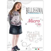 Pėdkelnės mergaitėms Micro, baltos, 50 DEN