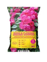 Organinis kompostas rožėms ir gėlėms Biohumus&Soil, 20 L
