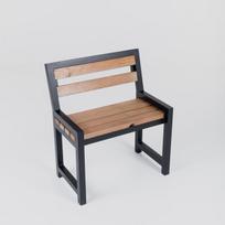 Suoliukas su atlošu sodui 68*37 cm, ruda