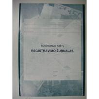 Siunčiamų dokumentų registracijos žurnalas A4, 40 lapų