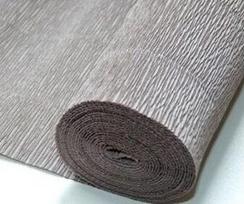 Krepinis popierius Cartotecnica Rossi Nr. 604 50 x 250 cm 180 g/m² Grey