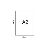 Vatmanas SERIXO A2/250g 46x64 baltas, 1lapas