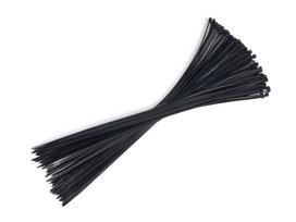 Kabelio kaklaraištis 4.6x500mm - juodas - 100vnt., Czarny