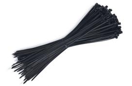 Kabelio kaklaraištis 4.6x350mm - juodas - 100vnt.