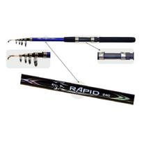 Teleskopinė Meškerė Fish2Fish Short Blue 2.4m 10-40g