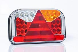 Dešinės pusės priekabos LED žibintas IP68 FT-170 P TB Fristom, 1 vnt.