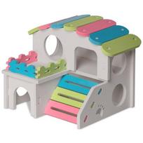 Namas pelėms ir žiurkėnams Furrever Friends Holiday Mouse-House, 16,5x14x12,5 cm, įvairių spalvų