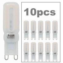 LED lemputės G.LUX GR-LED-G9-P4.5-4W 3000K MATINĖ- 10 vnt. pakuotė