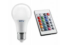LED lemputė RGBW, su nuotolinio valdymo pulteliu, LD-PC2A60RGBW-9W