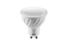 LED lemputė GU10, 7w, 550lm, 3000K, 180-250V, 120°