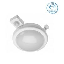 LED hermetinis šviestuvas DELTA su judesio davikliu, apvalus, LD-DELOR6WC-NB, GTV