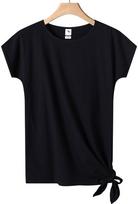 Marškinėliai moterims Glo Story Black WPO41811, juodi, S/M