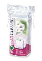 Vatos diskeliai Cleanic Pure Effect kvadratiniai, 50 vnt