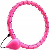 Gimnastikos lankas Hula Hop, 45 cm, rožinis