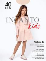 Pėdkelnės mergaitėms Incanto Angel 40 DEN, baltos