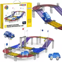 WOOPIE Magnetinis automobilių lenktynių takas + automobilis 137 El.
