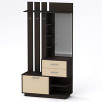 Prieškambario spinta Kompanit Eva, ruda