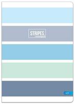 Užrašų knyga linijomis Stripes A5, 96 lapai
