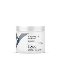 „COCONUT & VANILLA" Kokosų ir vanilės kūno šveitiklis cukraus pagrindu be aliejaus