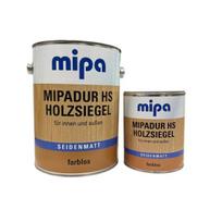 Bespalvis lakas parketui, grindims, baldams, medienai Mipadur HS Holzsiegel, lauko ir vidaus darbams, pusiau matinis, 750 ml