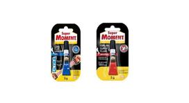 Moment Ultra Gel 2g ir Super Moment 3g universalūs klijai ypač stiprios fiksacijos, 2 vnt.