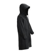 Kvėpuojantis apsiaustas nuo lietaus Naturehike windbreaker, juodas, L