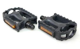 Dviračio pedalai (pora), plastikinis korpusas, 12,7 mm ašis, 98 x 72 mm (74B) 3443