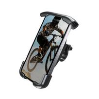 Dviračių ir motociklų telefono laikiklis Crong Bikeclip Enduro, juodas, juoda