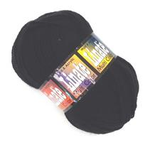 Mezgimo siūlai Linate Multi Color 100g; spalva juoda 832J