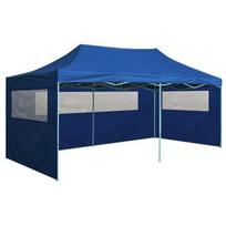 Pop-up sulankstoma palapinė su 4 sienomis, 3x6 m, plienas,, Mėlyna