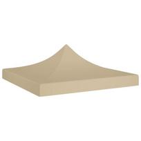 Proginės palapinės stogas, smėlio spalvos, 3x3m, 270 g/m²
