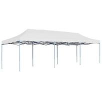 Pop-up išskleidžiama proginė palapinė, 3 x 9 m, balta