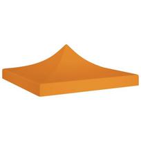 vidaXL Proginės palapinės stogas, oranžinės spalvos, 3x3m, 270 g/m²