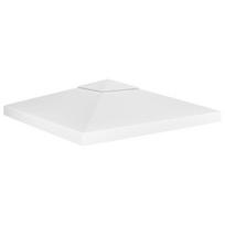 Pavėsinės uždangalas, 2 pakopų, baltas, 3x3m, 310 g/m²