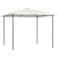 vidaXL Pavėsinė, kreminės spalvos, 3x3x2,6m, 160g/m²