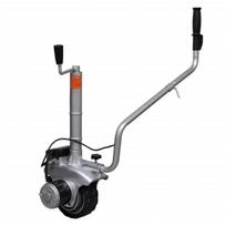 Atraminis ratukas su varikliu priekabai perstumti, Aliuminis 12V 350W