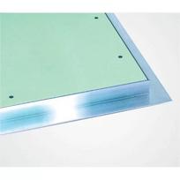 Revizinės aliuminės dažomos durelės 300x300x12.5 mm, Žalios