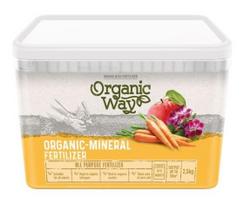 Trąšos Organic Way universalios, granuliuotos 2,5 kg
