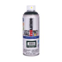 Vandens pagrindo akriliniai purškiami dažai žalia RAL 6005 PintyPlus Evolution 400ml