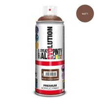 Akriliniai purškiami dažai rudas matinis RAL 8011 PintyPlus Evolution 400ml