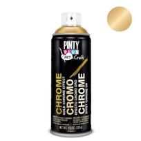 Chromo efekto purškiami dažai auksinis Art&Craft PintyPlus 400ml