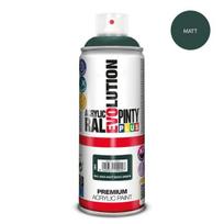 Akriliniai purškiami dažai žalias matinis RAL 6005 PintyPlus Evolution 400ml