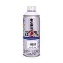 Vandens pagrindo akriliniai purškiami dažai baltas matinis RAL 9010 PintyPlus Evolution 400ml