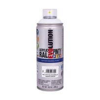 Vandens pagrindo akriliniai purškiami dažai balta RAL 9016 PintyPlus Evolution 400ml