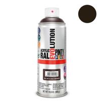 Akriliniai purškiami dažai RAL 8019 PintyPlus Evolution 400ml