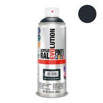 Akriliniai purškiami dažai RAL 7021 PintyPlus Evolution 400ml