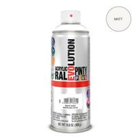 Akriliniai purškiami dažai RAL 9010 PintyPlus Evolution 400ml
