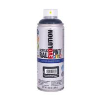 Vandens pagrindo akriliniai purškiami dažai antracito pilka RAL 7016 PintyPlus Evolution 400ml